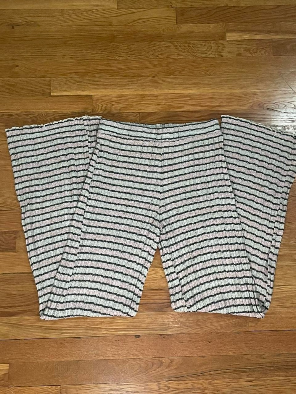 zara striped pants